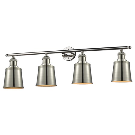 Innovations Lighting 4 Light Vintage Dimmable Led Bathroom Fixture 215-PN-M9-LED
